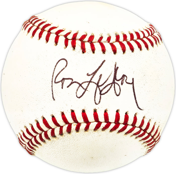 Ron LeFlore Autographed Official AL Baseball Detroit Tigers, Chicago White Sox
