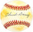 Chuck Diering Autographed Official AL Baseball New York Giants