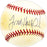 Todd Hollandsworth Autographed Official NL Baseball Los Angeles Dodgers