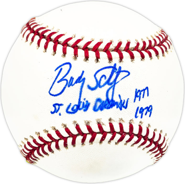 Buddy Schultz Autographed Official MLB Baseball St. Louis Cardinals "1977-79"