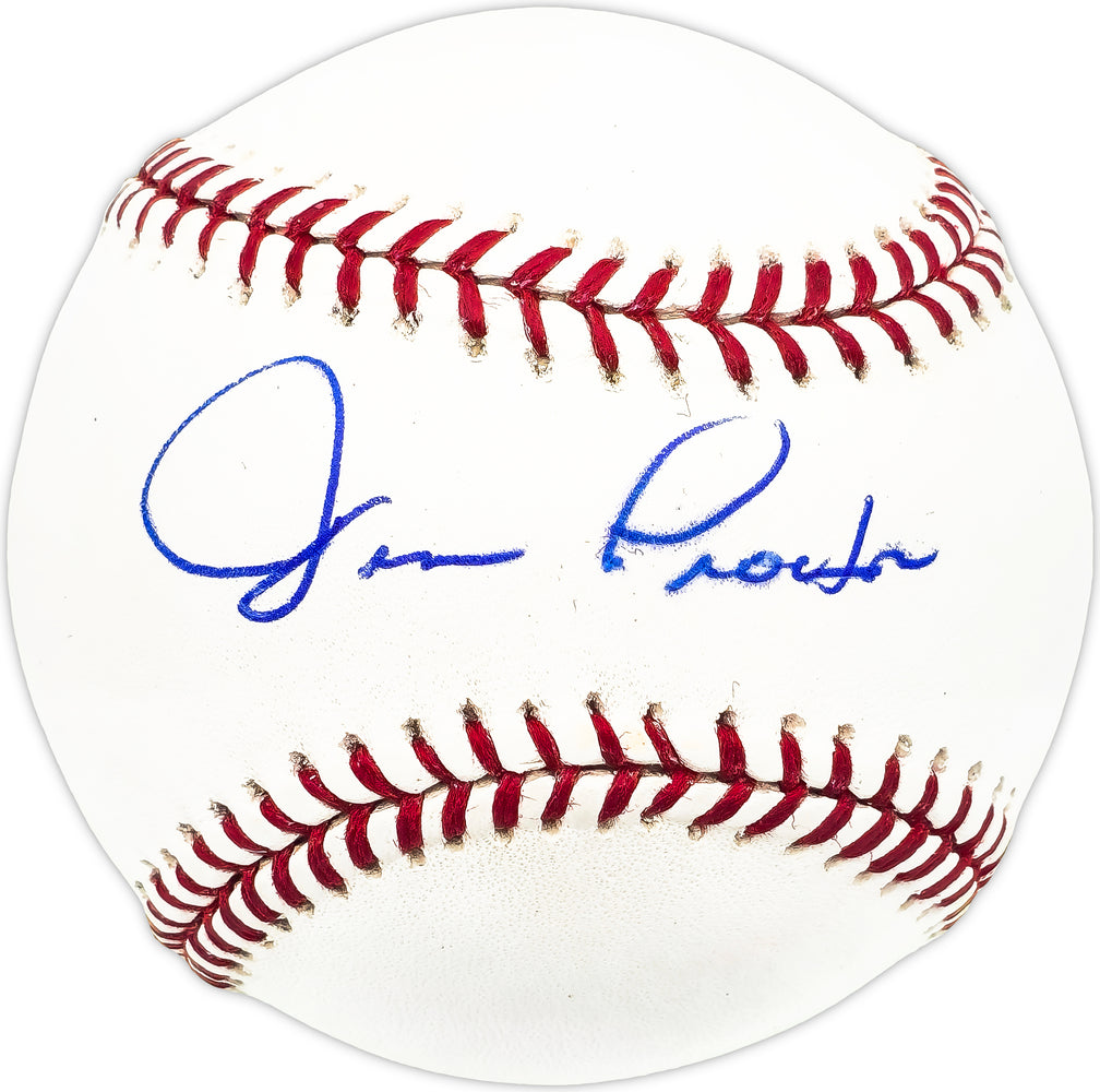 Jim Proctor Autographed Official MLB Baseball Detroit Tigers