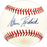 Steve Ridzik Autographed Official NL Baseball Philadelphia Phillies