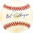 Bob Dillinger Autographed Official AL Baseball St. Louis Browns