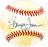 Bruce Tanner Autographed Official AL Baseball Chicago White Sox