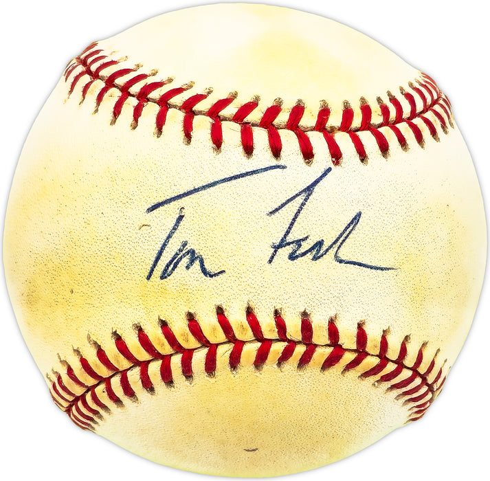 Tom Fordham Autographed Official AL Baseball Chicago White Sox