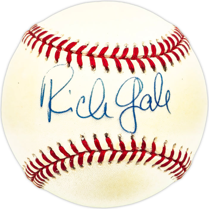 Rich Gale Autographed Official AL Baseball Boston Red Sox, San Francisco Giants