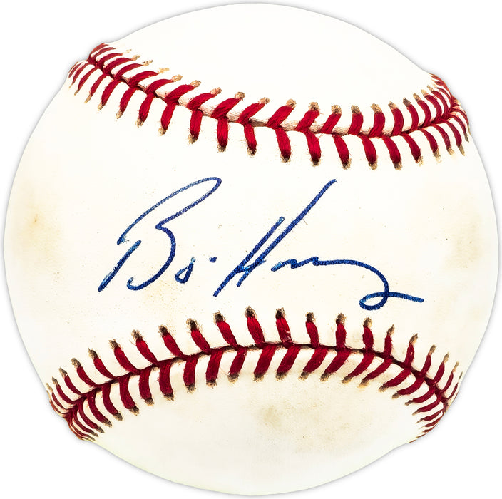 Bryan Harvey Autographed Official NL Baseball Miami Marlins, Los Angeles Angels