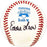 Eddie Leon Autographed Official 1994 Indians Inaugural Season AL Baseball Cleveland Indians