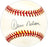 Dave Nelson Autographed Official AL Baseball Texas Rangers