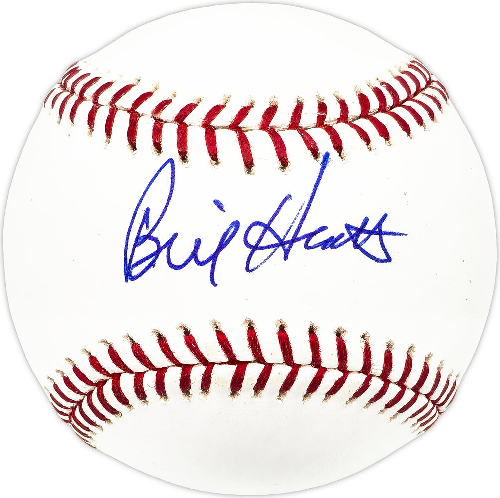 Bill Heath Autographed Official MLB Baseball Chicago Cubs, Detroit Tigers