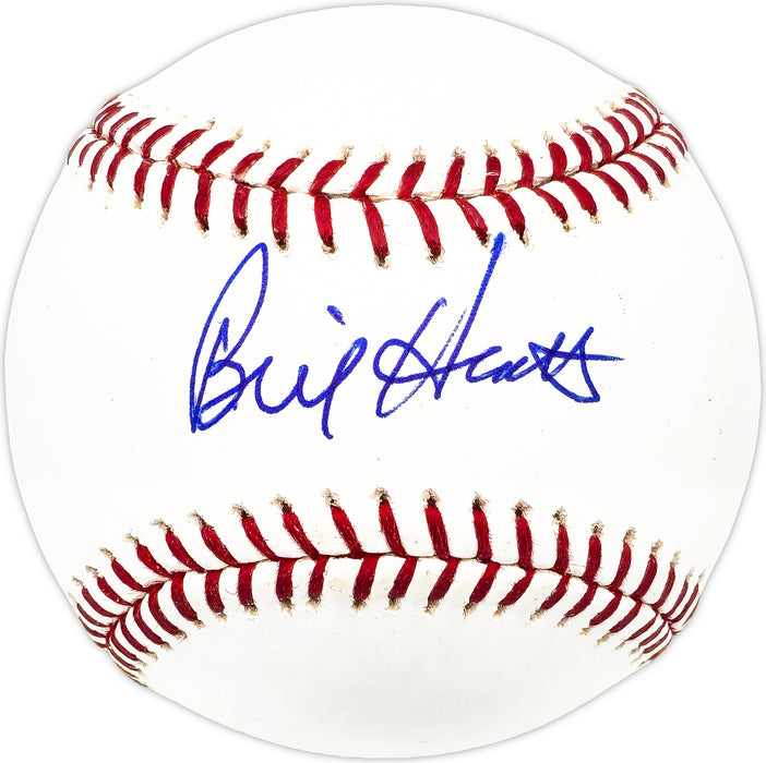 Bill Heath Autographed Official MLB Baseball Chicago Cubs, Detroit Tigers