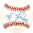 Kevin Foster Autographed Official NL Baseball Chicago Cubs, Philadelphia Phillies