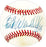 Turk Wendell Autographed Official NL Baseball New York Mets, Chicago Cubs