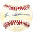Tom Tellman Autographed Official MLB Baseball Milwaukee Brewers