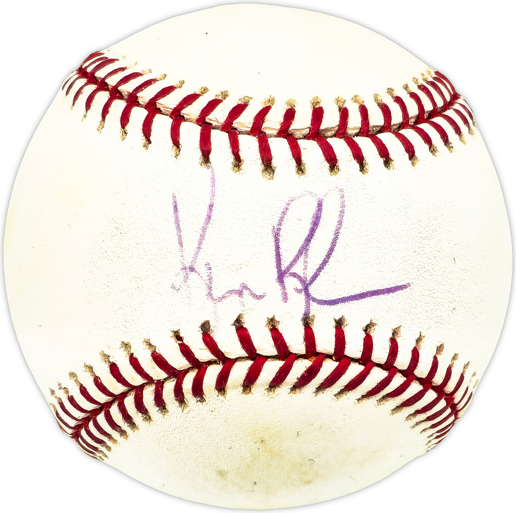 Ken Rudolph Autographed Official MLB Baseball Chicago Cubs