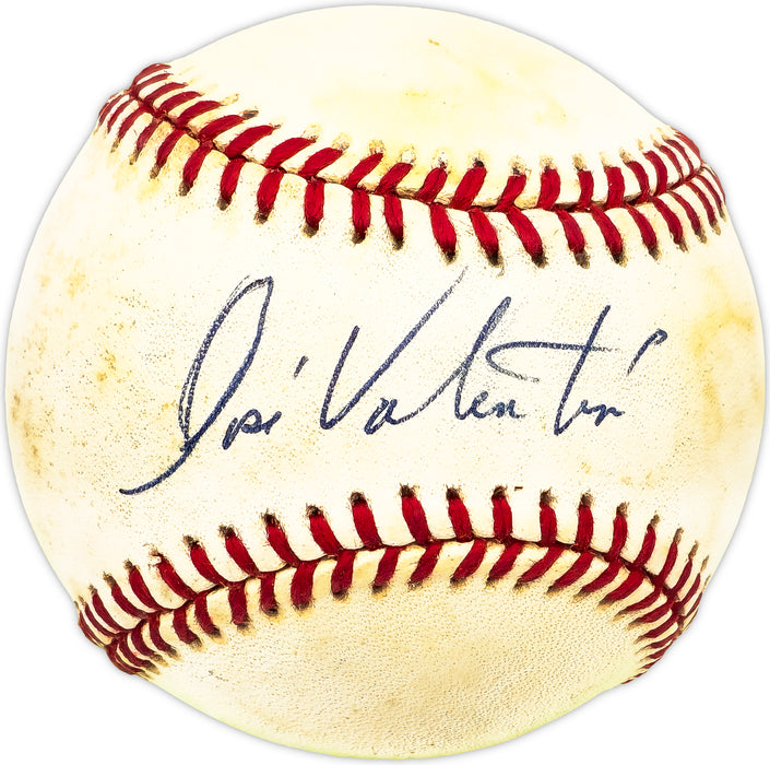 Jose Valentin Autographed Official AL Baseball Milwaukee Brewers, Chicago White Sox