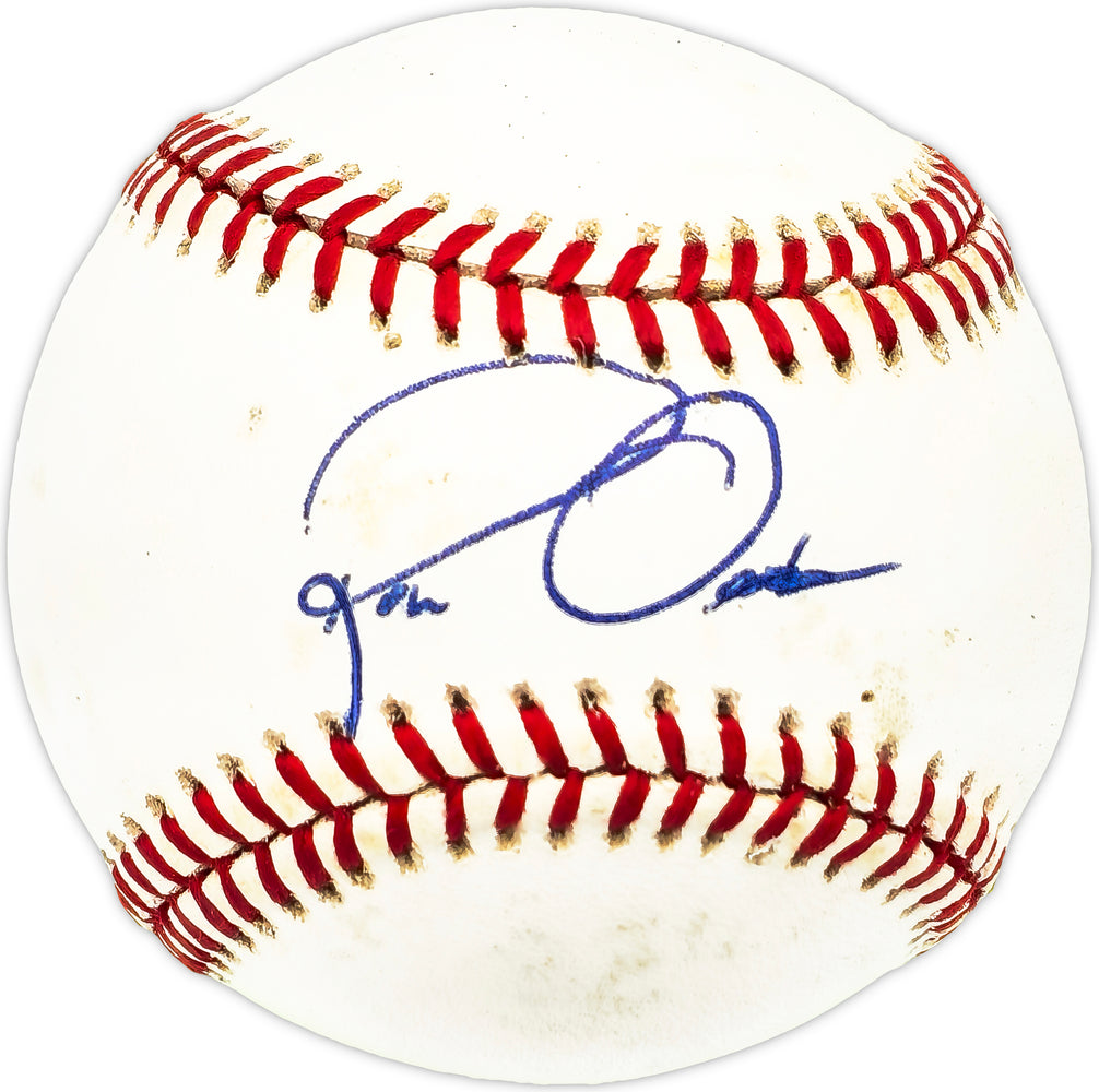 Ron Oester Autographed Official NL Baseball Cincinnati Reds