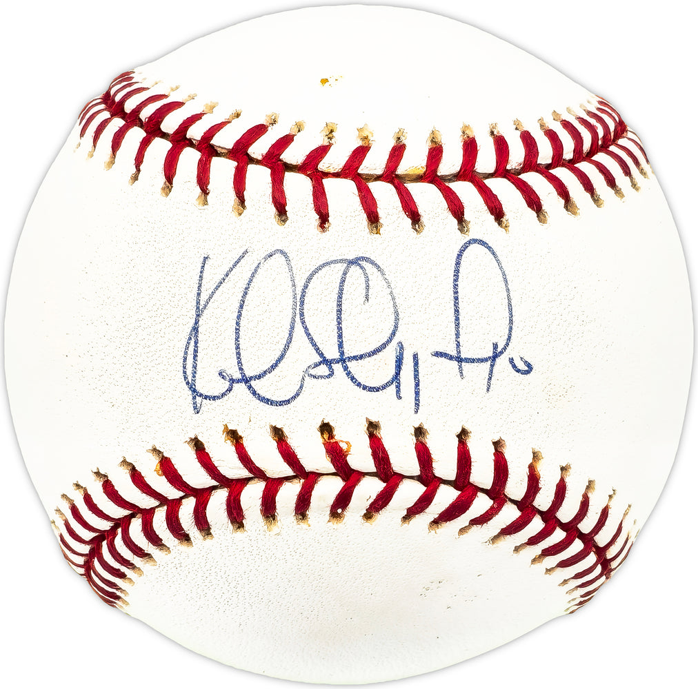 Kelly Shoppach Autographed Official MLB Baseball Cleveland Indians, Boston Red Sox