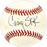 Craig Skok Autographed Official AL Baseball Boston Red Sox, Texas Rangers