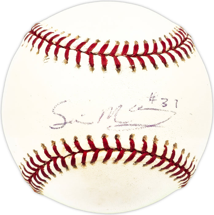 Seth McClung Autographed Official MLB Baseball Tampa Bay Rays, Milwaukee Brewers