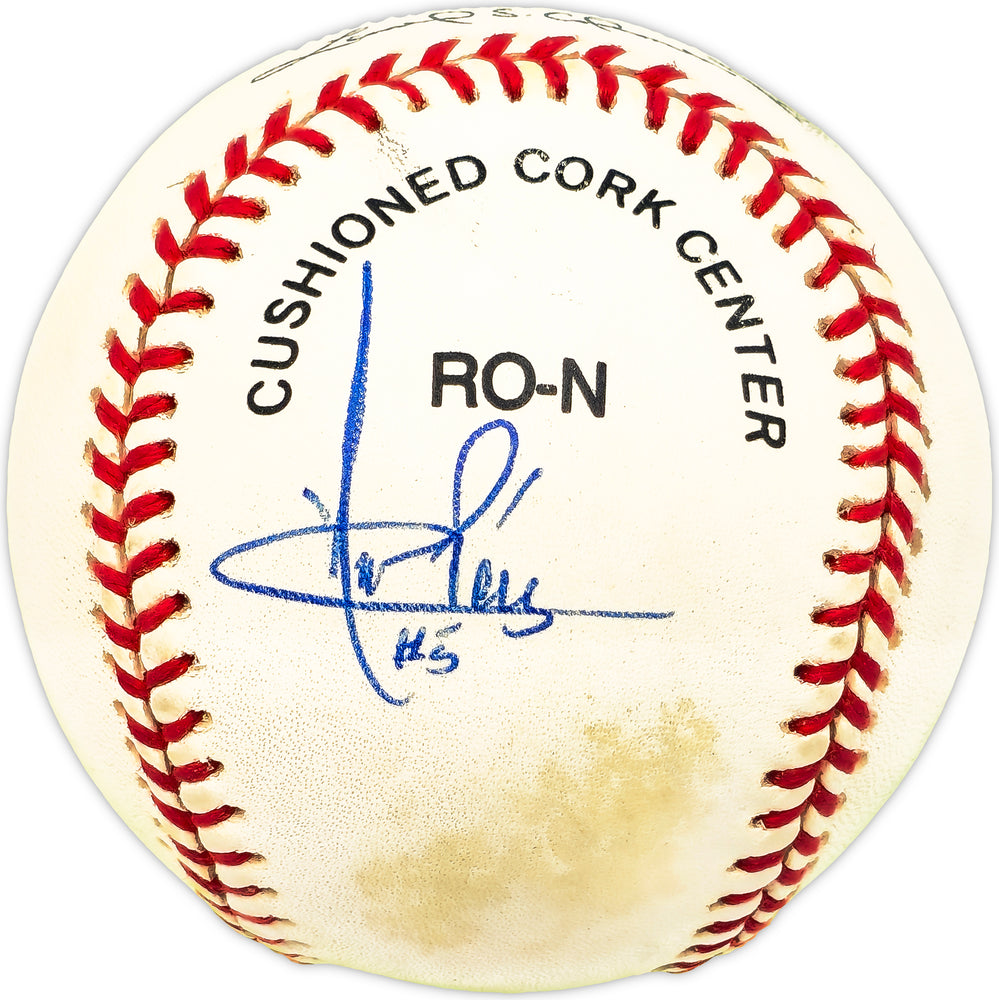 Neifi Perez Autographed Official NL Baseball San Francisco Giants, Chicago Cubs