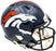 Russell Wilson Autographed Denver Broncos Blue Full Size Authentic Speed Helmet Fanatics Holo