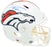 Russell Wilson Autographed Denver Broncos Flat Matte White Full Size Authentic Speed Helmet Fanatics Holo