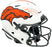 Russell Wilson Autographed Denver Broncos Lunar Eclipse White Full Size Authentic Hyper Speed Flex Helmet Fanatics Holo