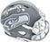 Matt Hasselbeck Autographed Seattle Seahawks Slate Gray Speed Mini Helmet Beckett BAS Witness