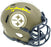 Terry Bradshaw Autographed Pittsburgh Steelers Army Green Salute to Service Speed Mini Helmet Beckett BAS Witness