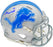 Sam LaPorta Autographed Detroit Lions Silver Speed Mini Helmet Beckett BAS Witness