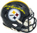 Terry Bradshaw Autographed Pittsburgh Steelers Black Speed Mini Helmet Beckett BAS Witness