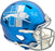 Sam LaPorta Autographed Detroit Lions Flat Matte Blue 2023 Alternate Full Size Replica Speed Helmet Beckett BAS Witness