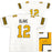 New Orleans Saints Chris Olave Autographed White Color Rush Jersey Beckett BAS Witness
