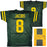 Green Bay Packers Josh Jacobs Autographed Green Throwback Jersey Beckett BAS Witness