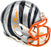 Ja'Marr Chase Autographed Cincinnati Bengals Flash Gray Speed Mini Helmet Beckett BAS Witness