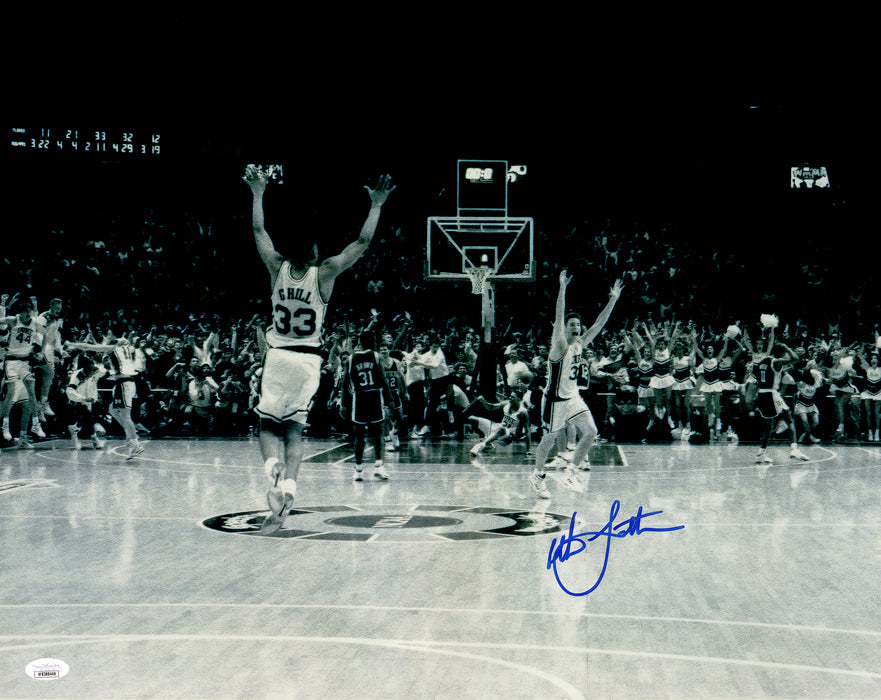 Christian Laettner Autographed 16x20 Photo Duke Blue Devils Game Winning 'The Shot' Celebration JSA