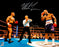 Mike Tyson Autographed 16x20 Photo vs. Evander Holyfield Beckett BAS QR
