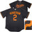 Baltimore Orioles Gunnar Henderson Autographed Black Nike Jersey Size XL Beckett BAS Witness