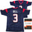 Houston Texans Tank Dell Autographed Blue Jersey Beckett BAS QR