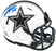 Leighton Vander Esch Autographed Dallas Cowboys Lunar Eclipse White Mini Helmet Fanatics Holo