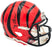 Ja'Marr Chase Autographed Cincinnati Bengals Orange Speed Mini Helmet Beckett BAS Witness