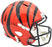 Ja'Marr Chase Autographed Cincinnati Bengals Orange Full Size Speed Replica Helmet Beckett BAS Witness