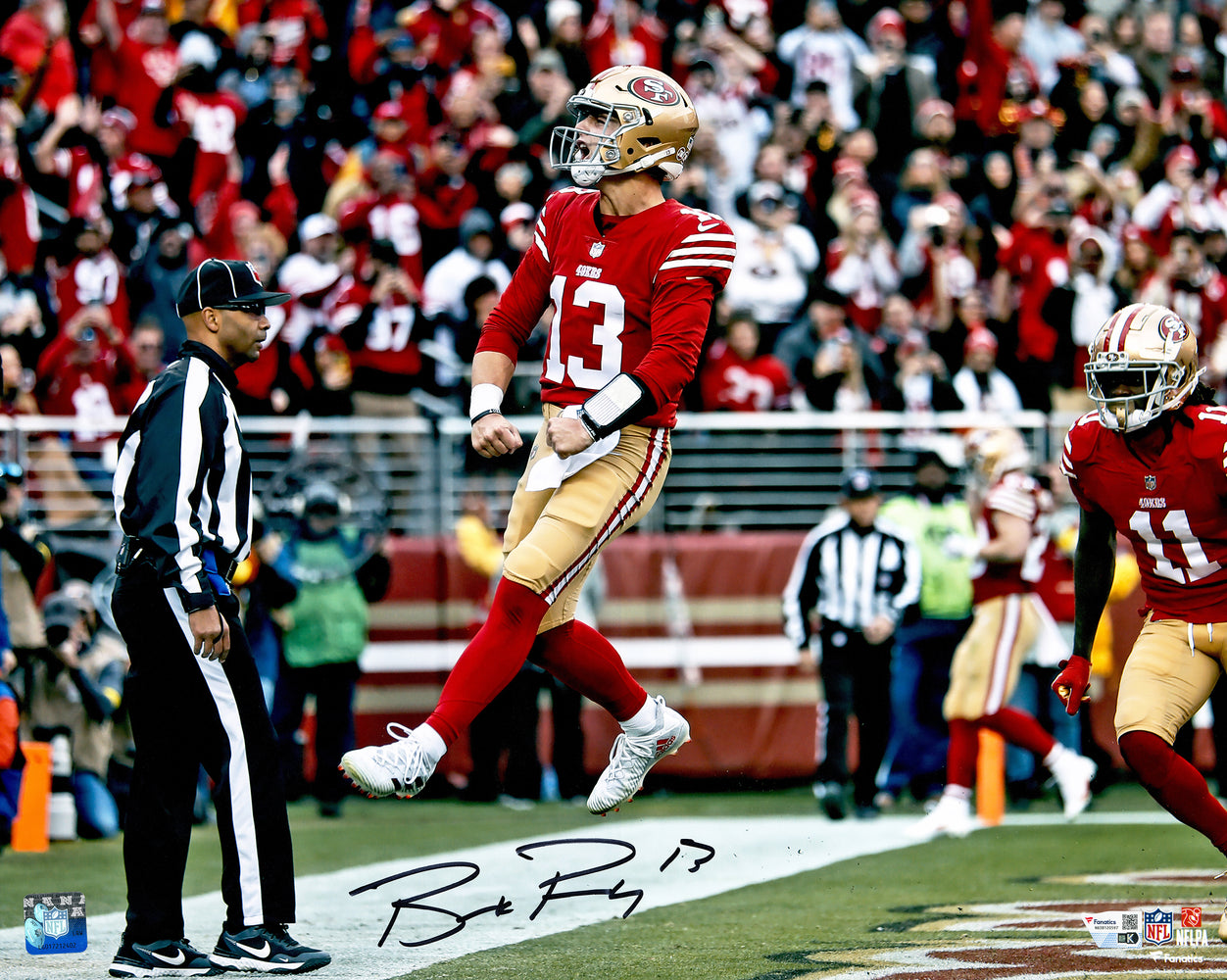 Brock Purdy Autographed 16x20 Photo San Francisco 49ers Fanatics Holo