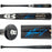 Ken Griffey Jr. Autographed Black Cooperstown Baseball Bat Signature Series Baseball Bat Seattle Mariners Beckett BAS Witness