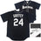 Seattle Mariners Ken Griffey Jr. Autographed Black Nike Jersey Size L Beckett BAS Witness