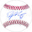 Graham Ashcraft Autographed Official MLB Baseball Cincinnati Reds Beckett BAS Witness