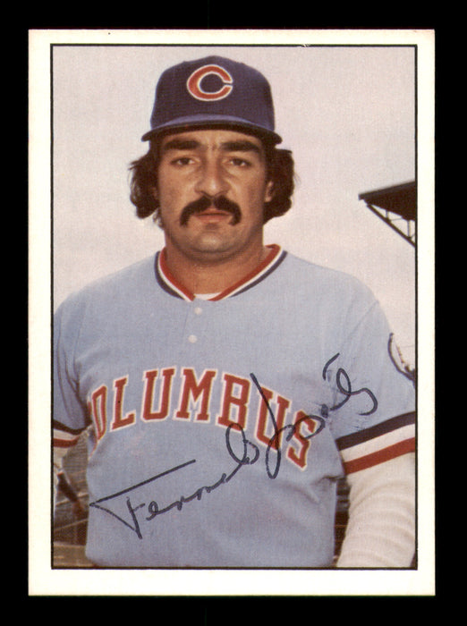 Fernando Gonzalez Autographed 1978 TCMA Card #50 Columbus Clippers