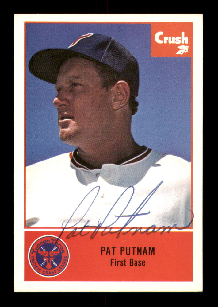 Pat Putnam Autographed 1977 Cramer Rookie Card #63 Tucson Toros