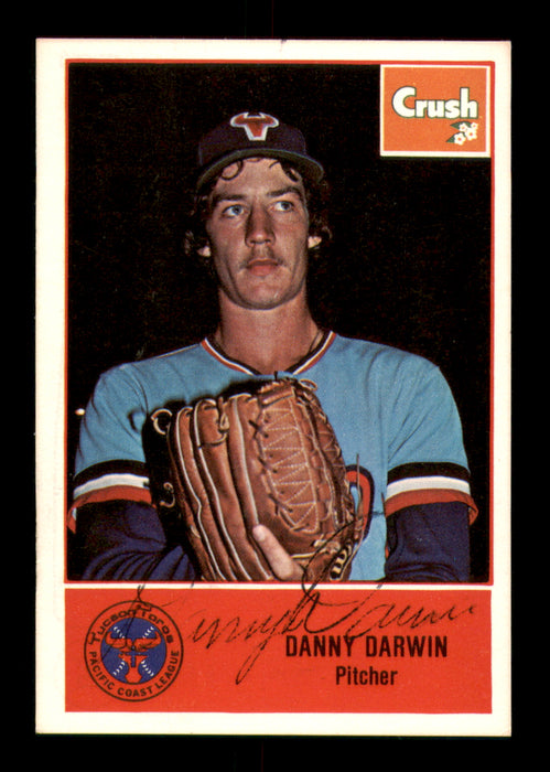 Danny Darwin Autographed 1978 Cramer Rookie Card #81 Tucson Toros